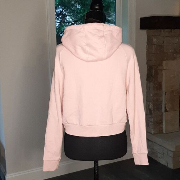 DIP Mauve Crop Top Sweatshirt Hoodie - Picture 5 of 13